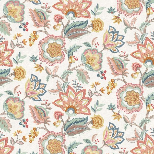 Samode Carta da Parati Eleganza Floreale Paisley su Sfondo Testurizzato