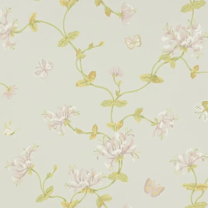 HONEYSUCKLE GARDEN Carta da parati Eleganza floreale in stile country chic - W7002-02