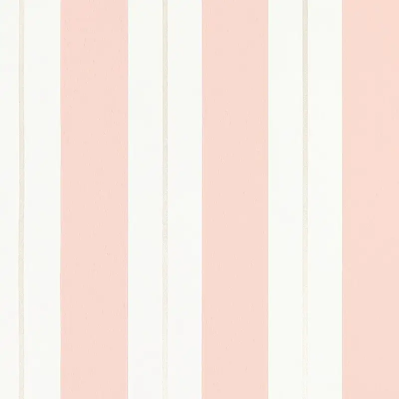STRISICA BRAMANTE Carta da parati – Design a righe larghe e sottili, vinilica ritardante di fiamma