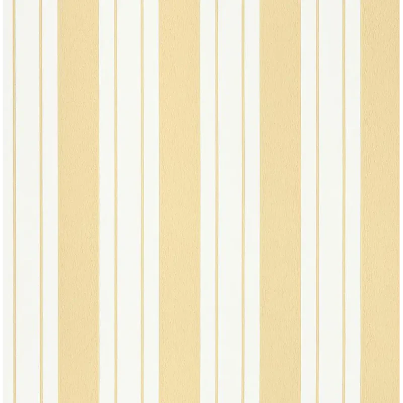 STRISCIA DI LIGORIO Carta da parati ritardante di fiamma con striscia monocromatica su sfondo avorio - W7981-06