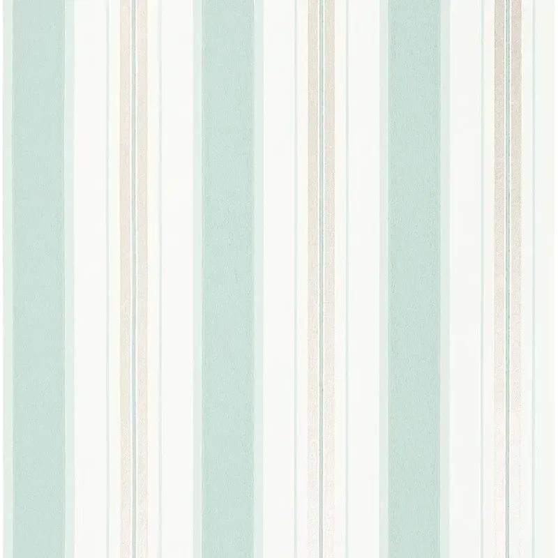 PERUZZI STRIPE Carta da parati effetto tono su tono e accenti metallici, ritardante di fiamma - W7982-05