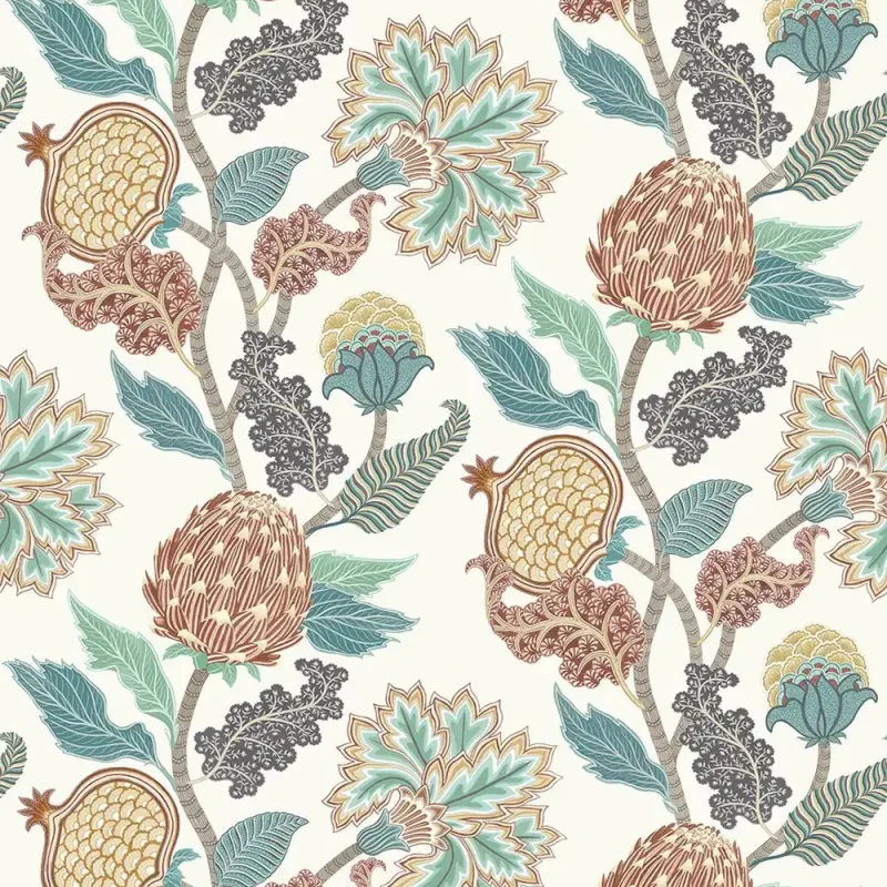 CYNARA Carta da Parati in tessuto non tessuto Eleganza Naturale e Design Contemporaneo - W8034-04