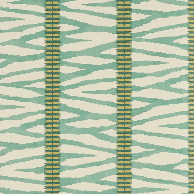 WILDER Carta da parati motivo strisce orizzontali tono su tono con un dettaglio ikat verticale - J188W-02