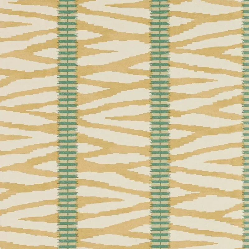 WILDER Carta da parati motivo strisce orizzontali tono su tono con un dettaglio ikat verticale - J188W-03