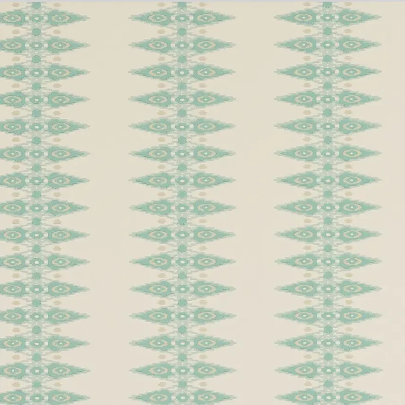 PRIYA Carta da parati motivo a strisce ikat con struttura a rombi - J189W-03