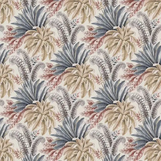 PALOMA Carta da parati in tessuto non tessuto stile botanico dal tocco esotico