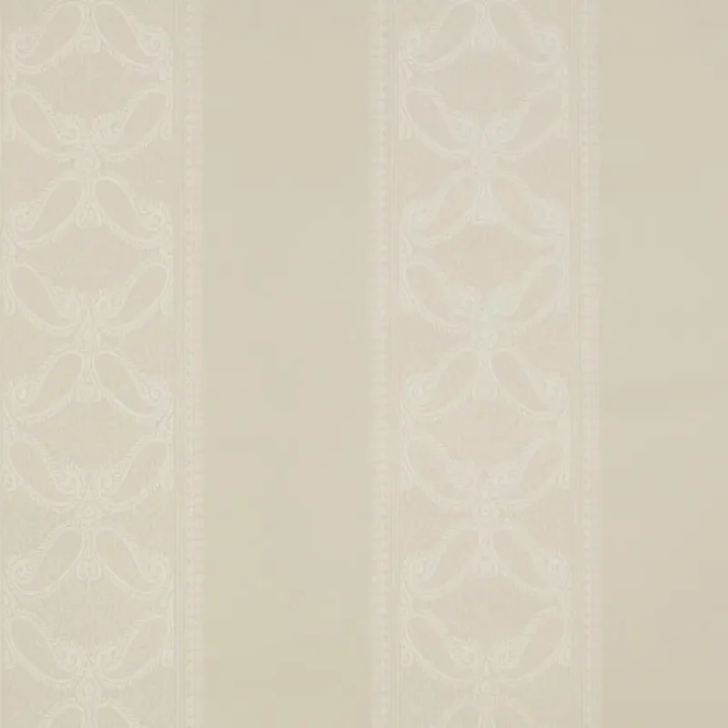 VERNEY Carta da parati a righe con motivi paisley decorativi