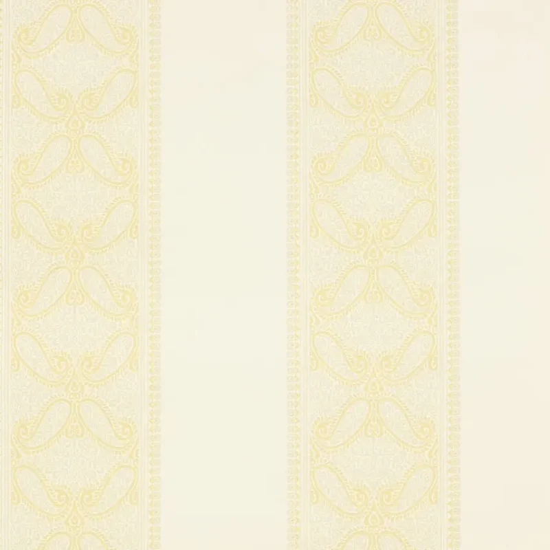 VERNEY Carta da parati a righe con motivi paisley decorativi - 07186-02