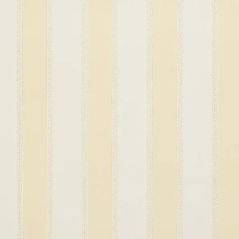 GRAYCOTT STRIPE Carta da parati a righe sottili arricchita da un bordo decorativo a foglia - 07190-03