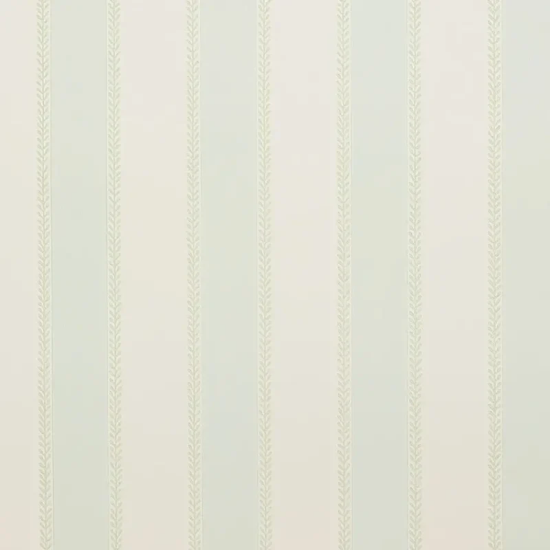 GRAYCOTT STRIPE Carta da parati a righe sottili arricchita da un bordo decorativo a foglia - 07190-04