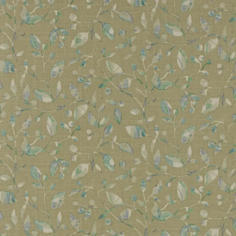 AZZURRA Carta da parati motivo botanico in vinile goffrato - J8015-05