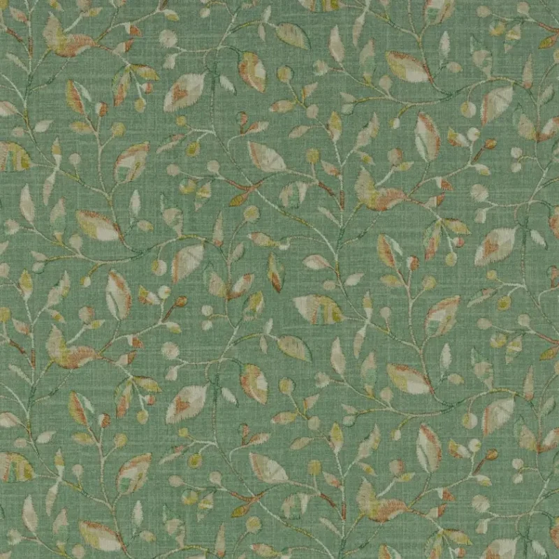 AZZURRA Carta da parati motivo botanico in vinile goffrato - J8015-06