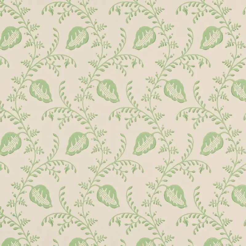 FELICITY Carta da parati motivo fogliame delicato e baccelli di semi - W7009-04