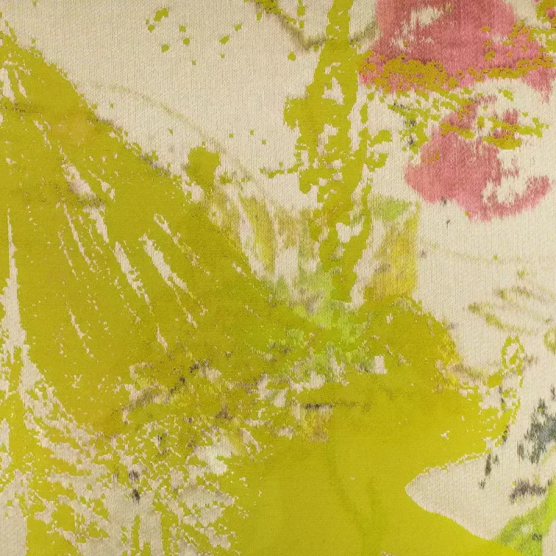 ARTEMISIA Tessuto per tende jacquard d’effetto con fiori intrecciati - 0101590-0052